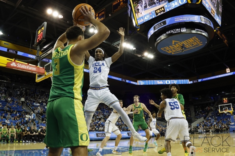 Bruins Defeat Ducks 74-63