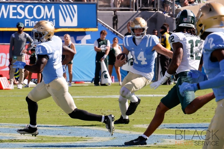 Bruins defeat Spartans, 28-10